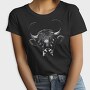 Bull Wild Monochrome, Tricou Femei