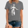 Female Statue Wine Woman, Tricou Barbati (Unisex)
