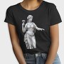 Female Statue Wine Woman, Tricou Femei