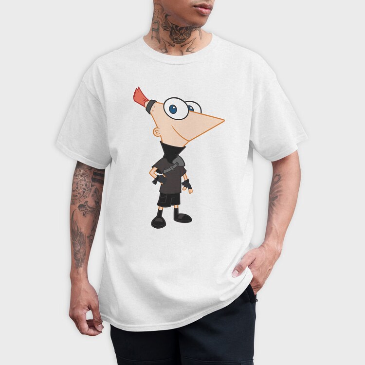 Phineas and Ferb 12, Tricou Barbati (Unisex)