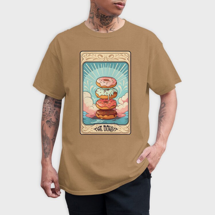 Tarot Card the Donut, Tricou Barbati (Unisex)