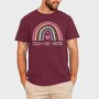 Teach Love Inspire Rainbow, Tricou Barbati (Unisex)