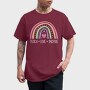 Teach Love Inspire Rainbow, Tricou Barbati (Unisex)