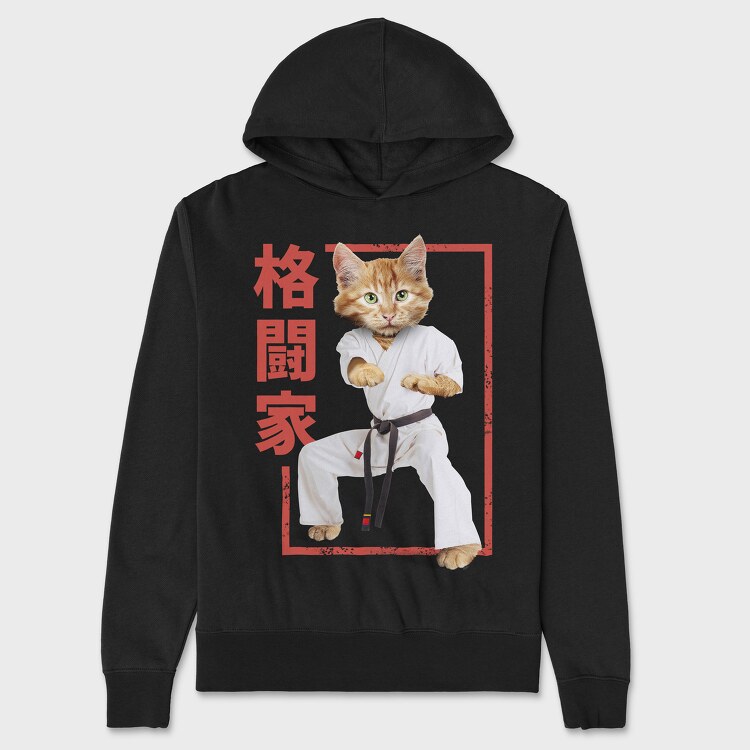 Hanorac Barbati (Unisex), Karate Cat