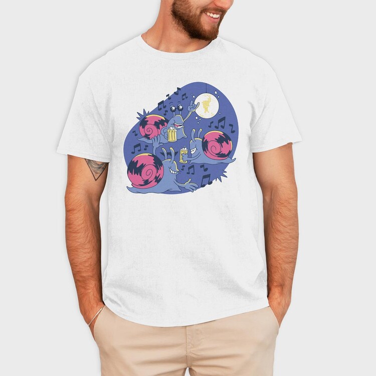 Slow Party, Tricou Barbati (Unisex)