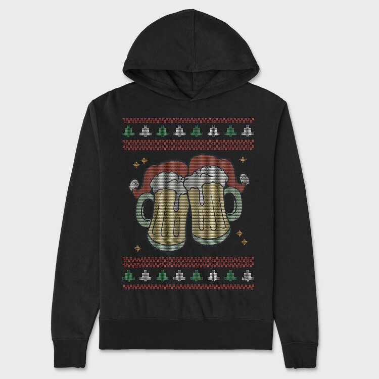 Hanorac Barbati (Unisex), Beer Ugly Sweater