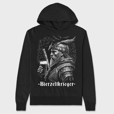 Beer Warrior, Hanorac Oversize Barbati (Unisex)