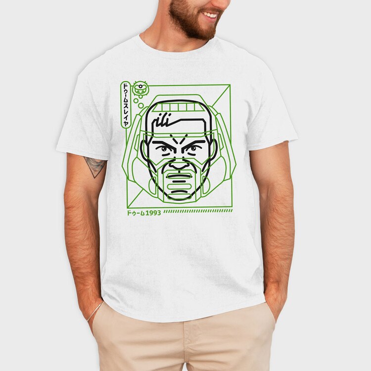 Doom 1, Tricou Barbati (Unisex)
