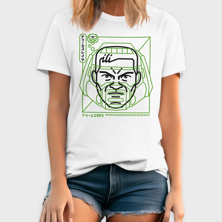 Doom 1, Tricou Barbati (Unisex)