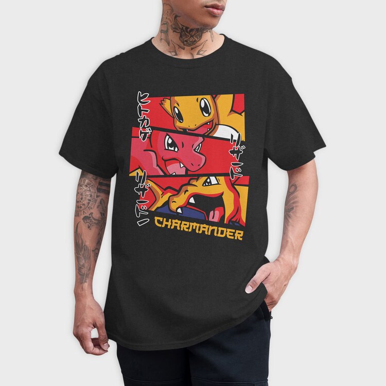 Pokemon 10, Tricou Barbati (Unisex)