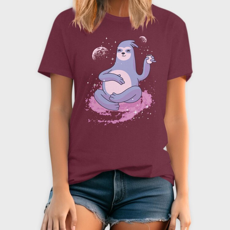 Space Sloth, Tricou Barbati (Unisex)