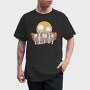 Skeletons Love Sunset, Tricou Barbati (Unisex)