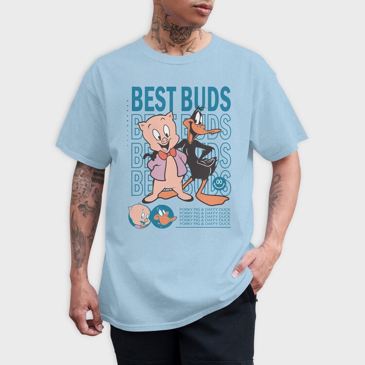 Best Buds, Tricou Barbati (Unisex)