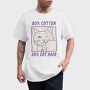 Cotton and Cat Hair, Tricou Barbati (Unisex)