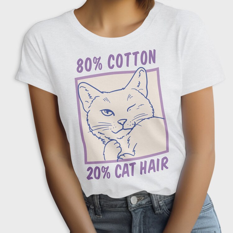 Cotton and Cat Hair, Tricou Femei