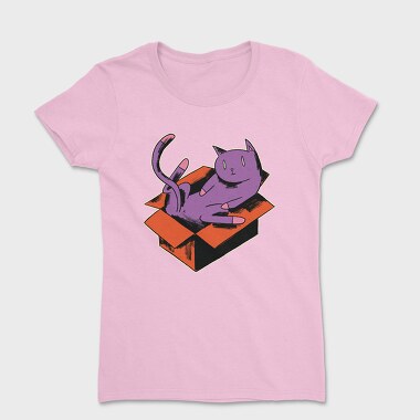 Cat In Box, Tricou Femei