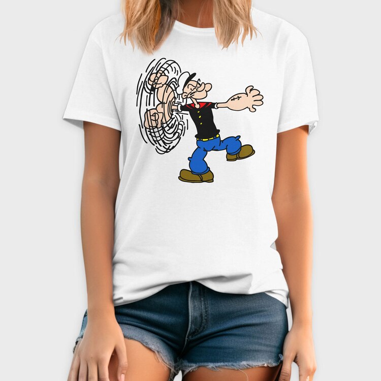 Popeye 18, Tricou Barbati (Unisex)
