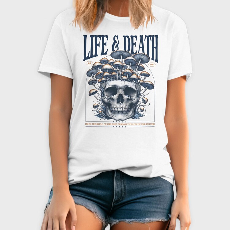 Trend Life Death, Tricou Barbati (Unisex)