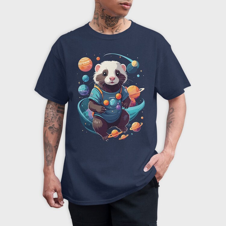 Ferret Sapce, Tricou Barbati (Unisex)