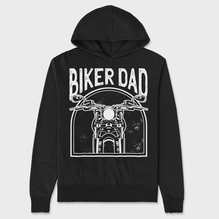 Hanorac Barbati (Unisex), Biker Dad