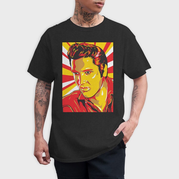Elvis Presley, Tricou Barbati (Unisex)
