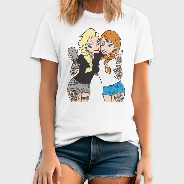 Princess Rockstar 1, Tricou Barbati (Unisex)