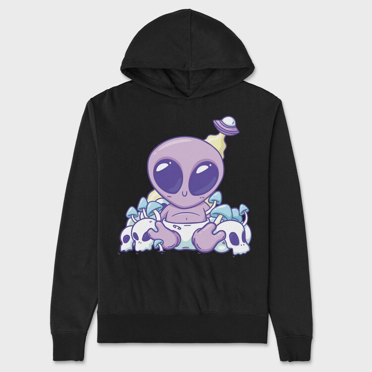 Baby Alien, Hanorac Oversize Barbati (Unisex)