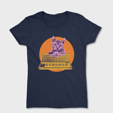 Tricou Femei, Cat Synth