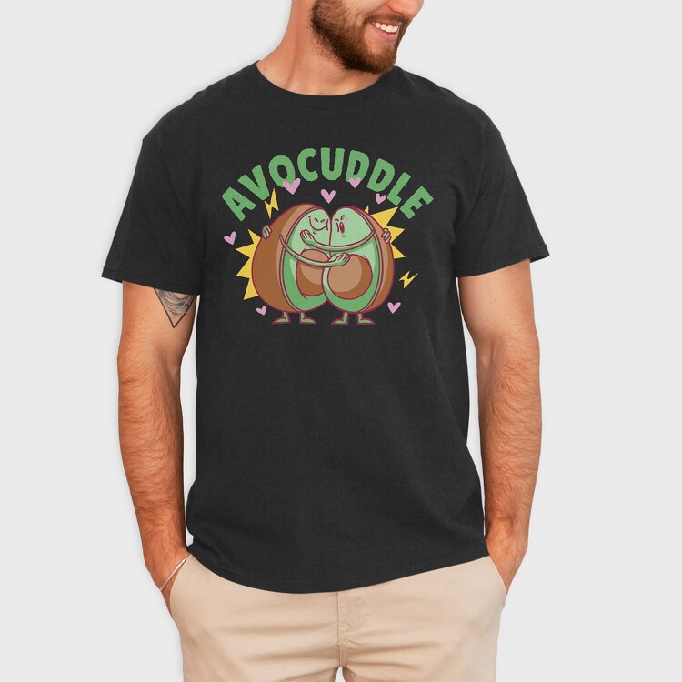 Avocuddle, Tricou Barbati (Unisex)