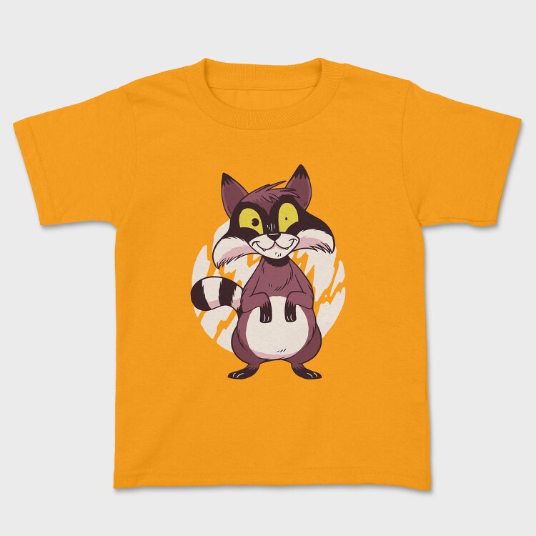 Racoon Cartoon, Tricou Copii