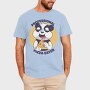 Panda Pizza, Tricou Barbati (Unisex)