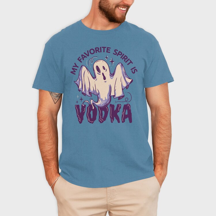 Spirit Vodka, Tricou Barbati (Unisex)