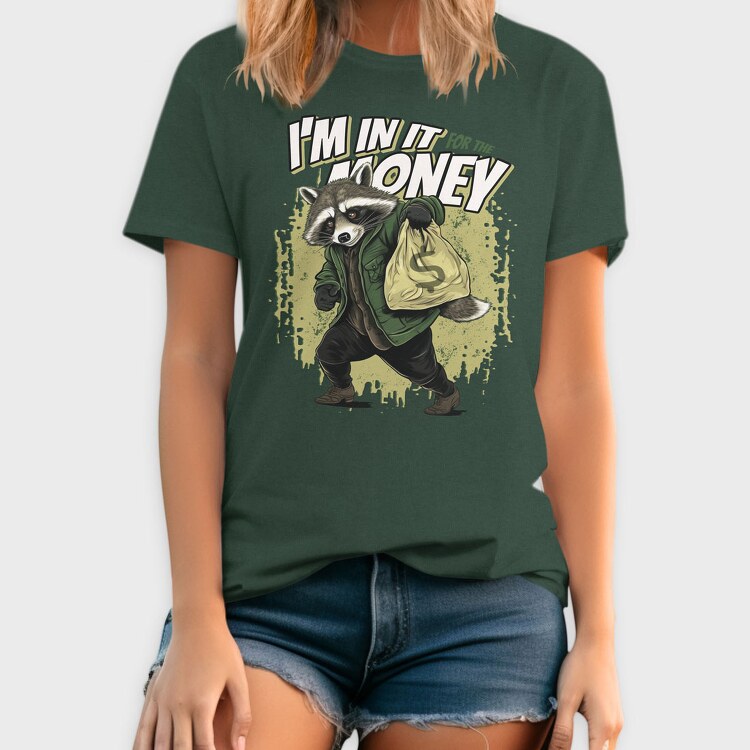 In for the Money, Tricou Barbati (Unisex)