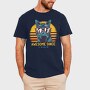 Awesome Cat Since, Tricou Barbati (Unisex)