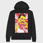 Freddie Mercury 3, Hanorac Oversize Barbati (Unisex)