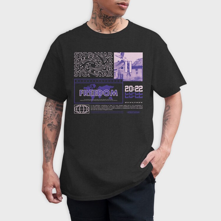 Freedom 2, Tricou Barbati (Unisex)