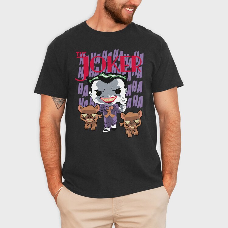 Funko jocker, Tricou Barbati (Unisex)