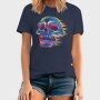 Skull Effect Colorful, Tricou Barbati (Unisex)