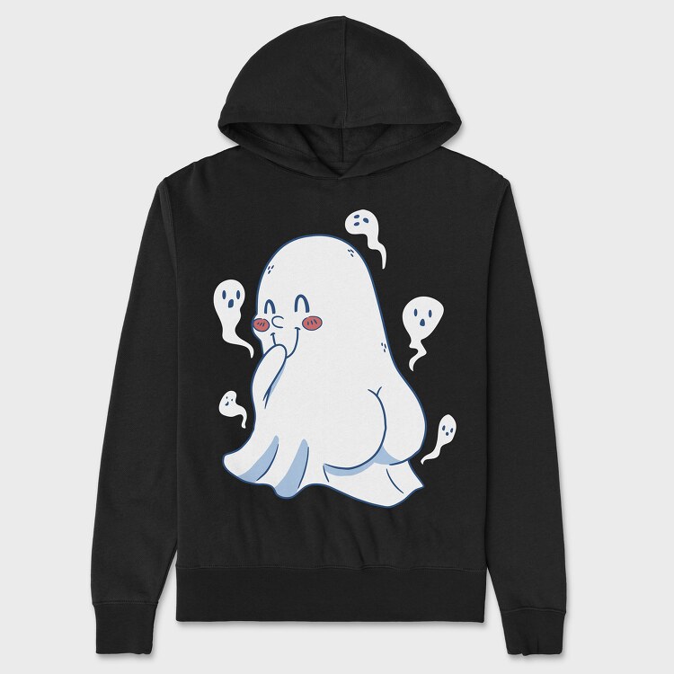 Hanorac Barbati (Unisex), Cute Ghost