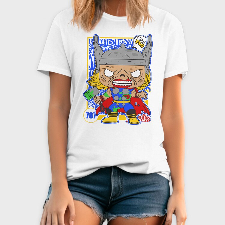 Funko Marvel Zombies Thor, Tricou Barbati (Unisex)