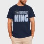 Birthday King, Tricou Barbati (Unisex)