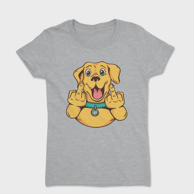 Middle Finger Labrador, Tricou Femei