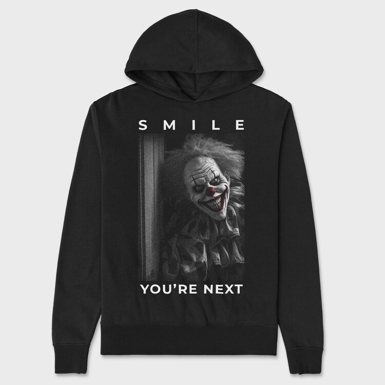 Smile Youre Next, Hanorac Oversize Barbati (Unisex)