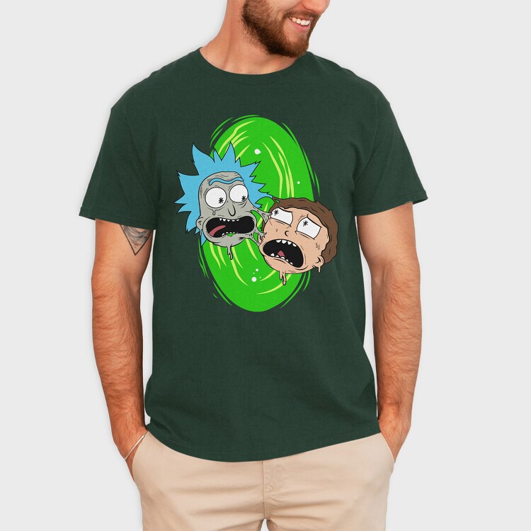 Rick and Morty 40, Tricou Barbati (Unisex)