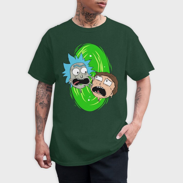 Rick and Morty 40, Tricou Barbati (Unisex)