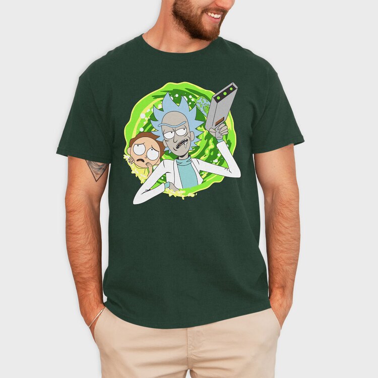 Rick and Morty 48, Tricou Barbati (Unisex)