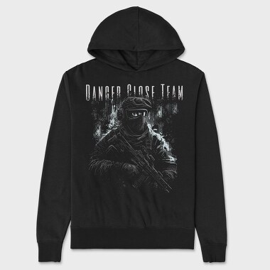 Danger Close Team, Hanorac Oversize Barbati (Unisex)