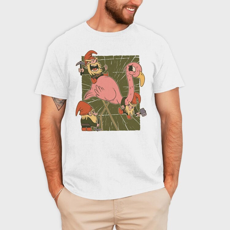Gnomes, Tricou Barbati (Unisex)