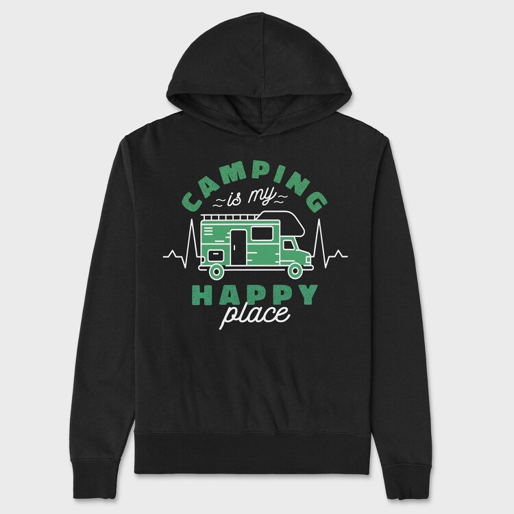 Camper Heartbeat, Hanorac Oversize Barbati (Unisex)