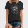 Creepy Skull Monochrome, Tricou Barbati (Unisex)
